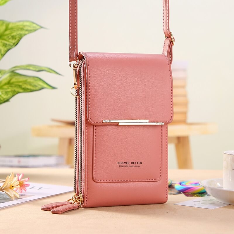 Bolsa Feminina de Couro Anti-Furto Forever Young