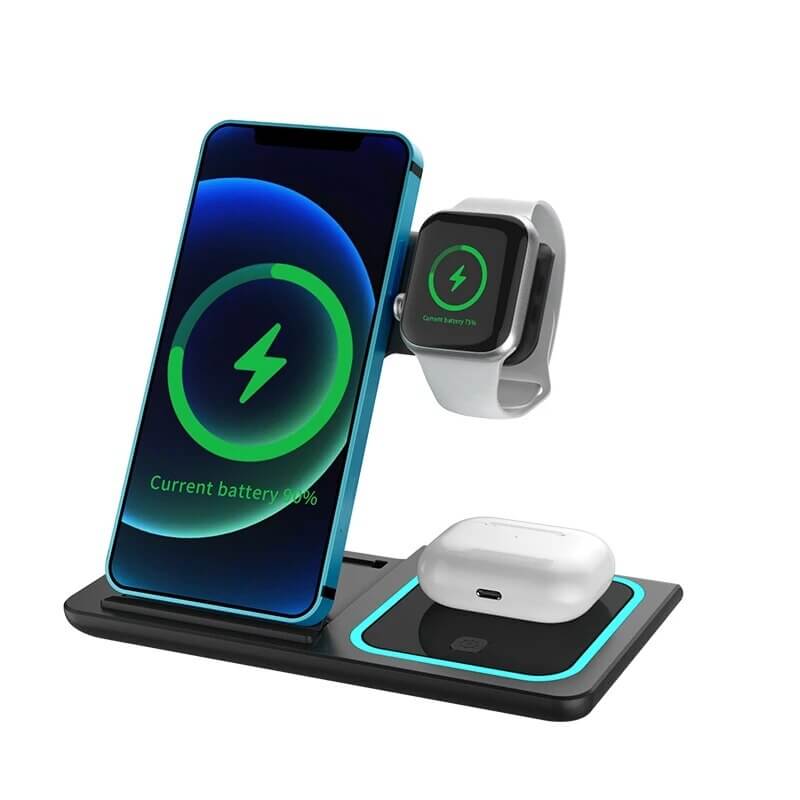 Carregador sem fio 3 em 1 - SmartMax
