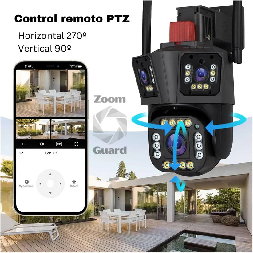 Zoom Guard: Cámara de Seguridad + Memoria ilimitada -   🎁¡Compra 1, Llévate 2!